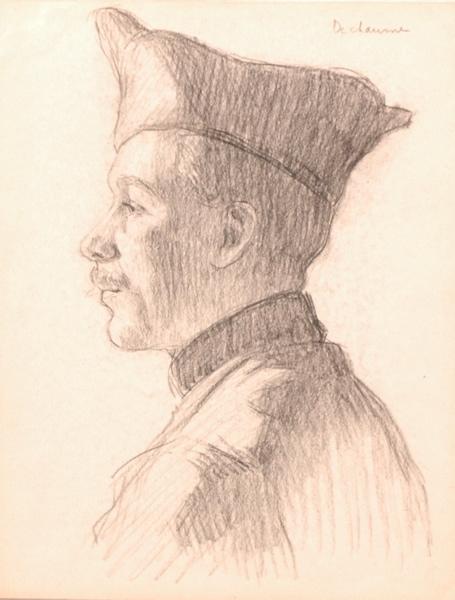 Portrait de soldat (titre factice)