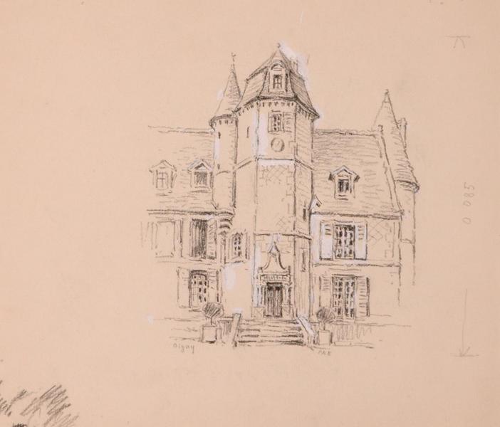 Le château d'Oigny-en-Valois (titre factice)