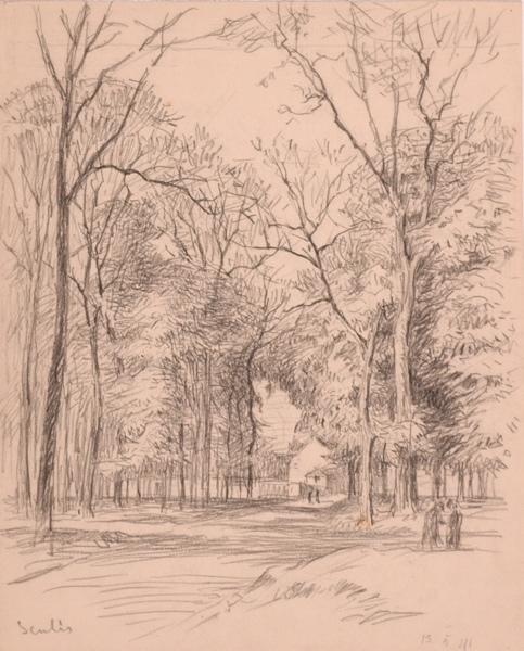 Le cours Thomas Couture (?), Senlis (titre factice)