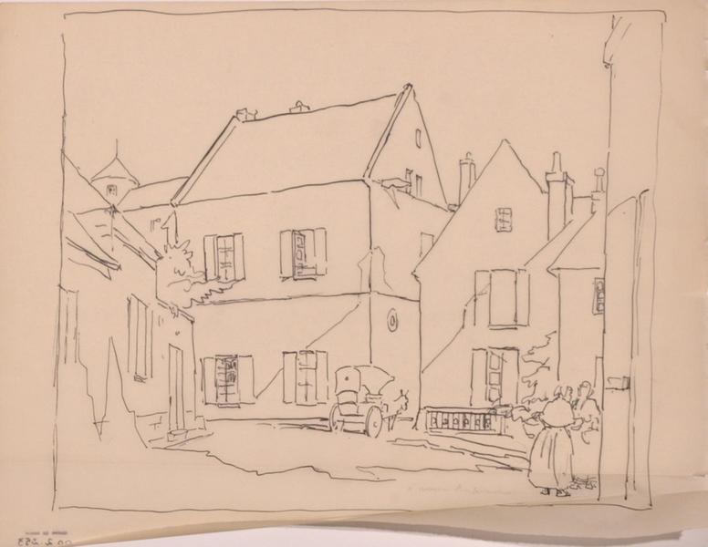 La place Mauconseil, Senlis (titre inscrit)