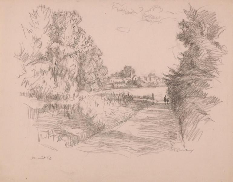 Chemin vers Courteuil (titre factice)