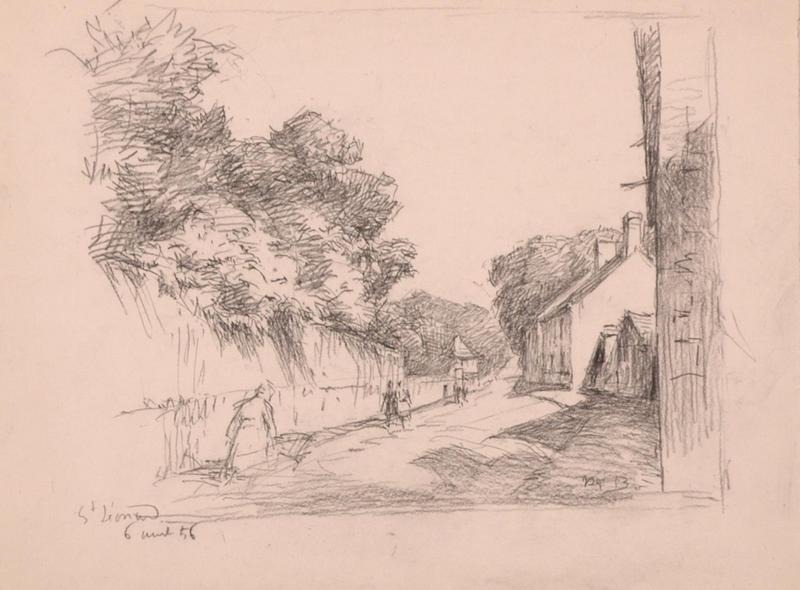 Rue de Saint-Léonard (titre factice)