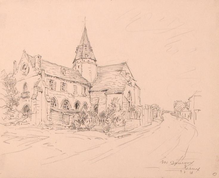 L'église de Rieux (titre factice)