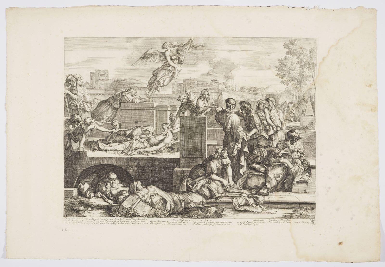 Aegros curare (soigner les malades) (titre inscrit)