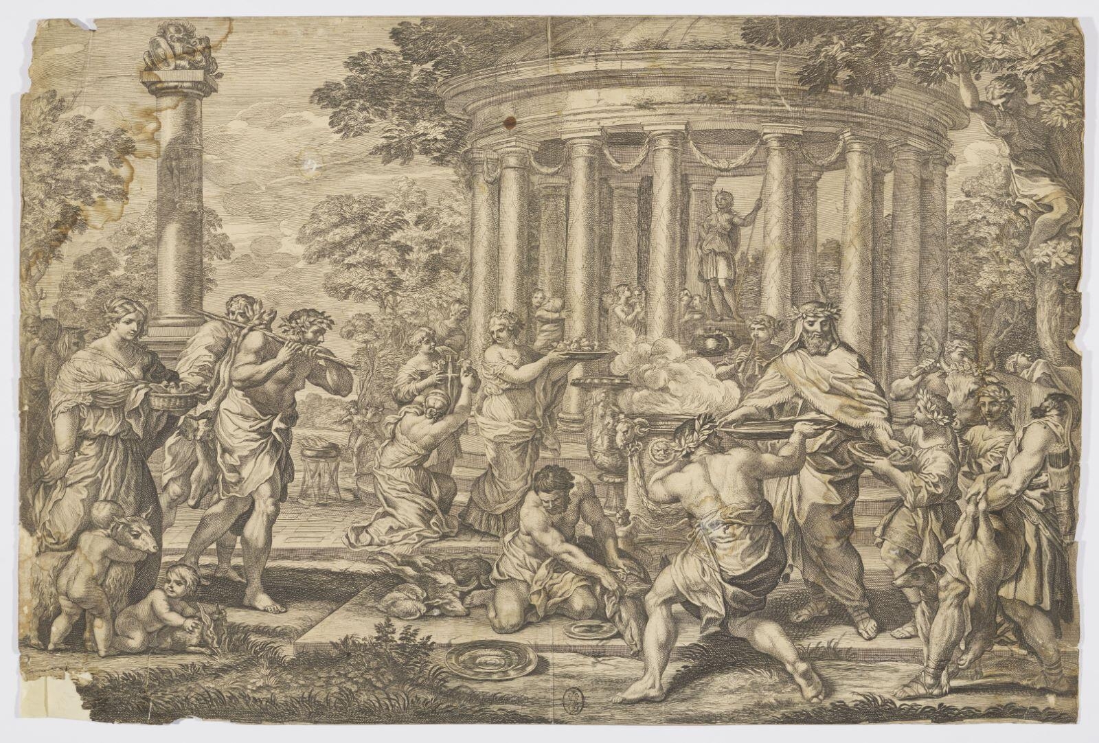 Le sacrifice offert à Diane par Xénophon au retour de la chasse (titre factice)