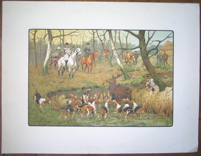 Hallali du cerf (titre factice)