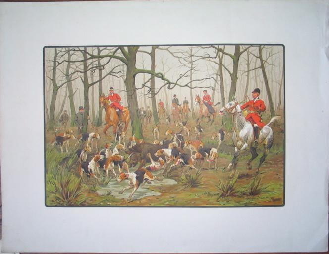 Hallali du cerf (titre factice)