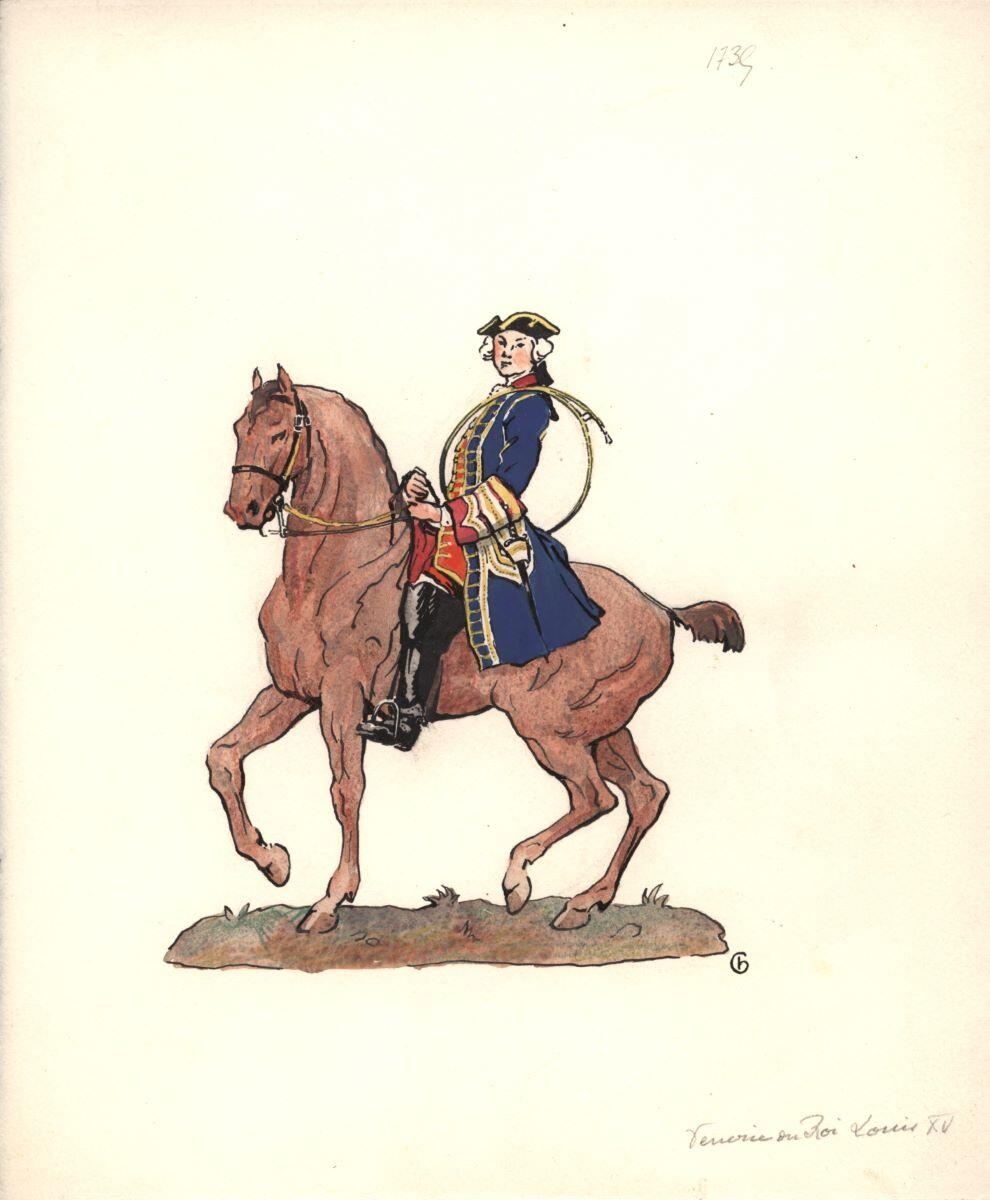 Veneur de l’équipage de Louis XV
