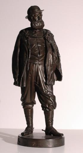 Le comte d'Osmond (1828-1890) en tenue de chasse