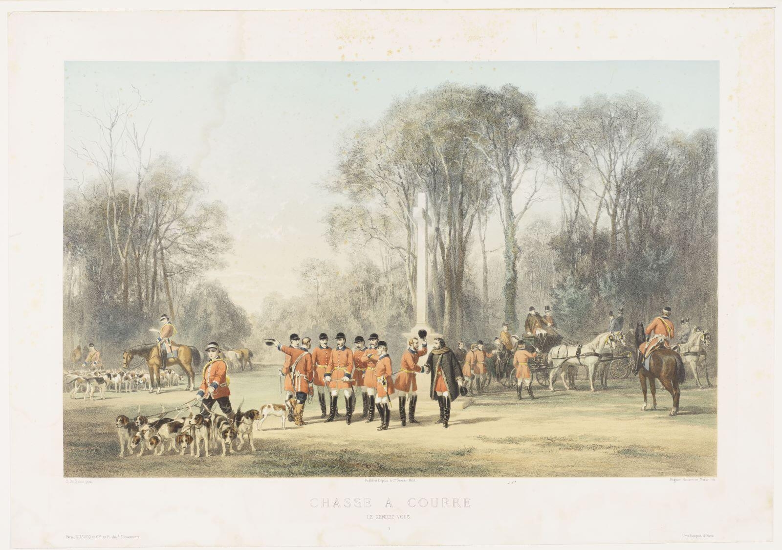 Chasse à courre : le rendez-vous