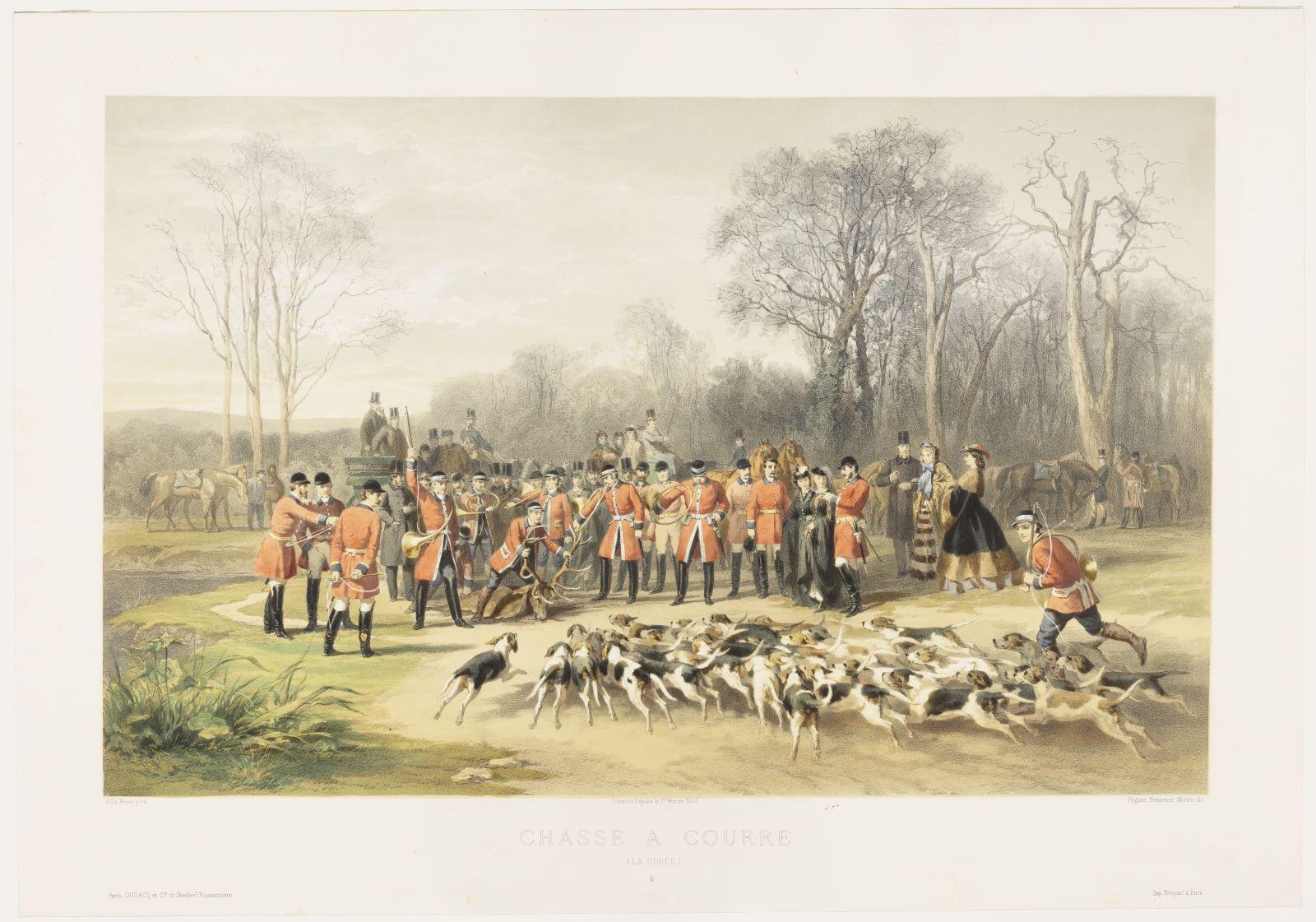 Chasse à courre : la Curée