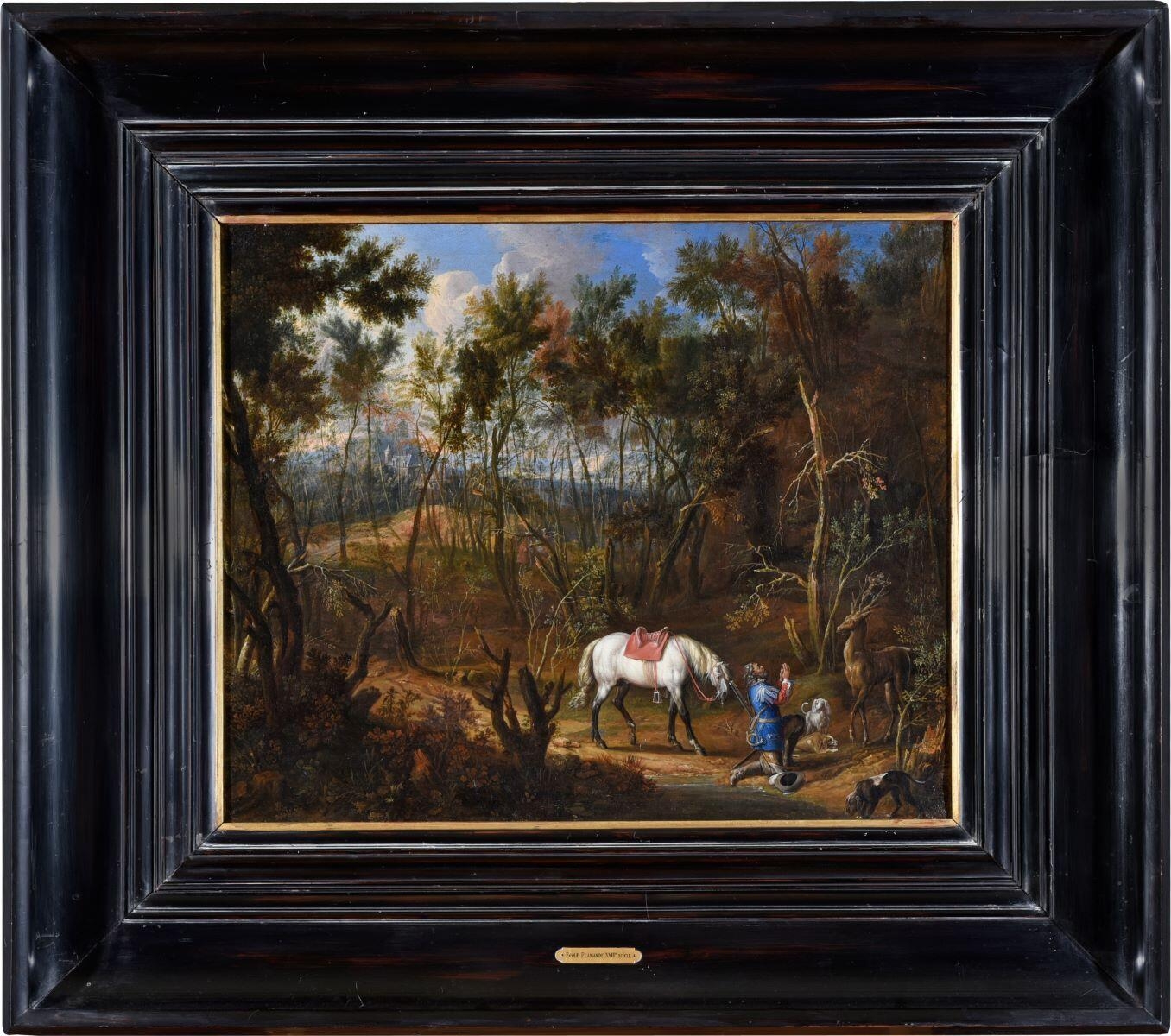 La vision de saint Hubert