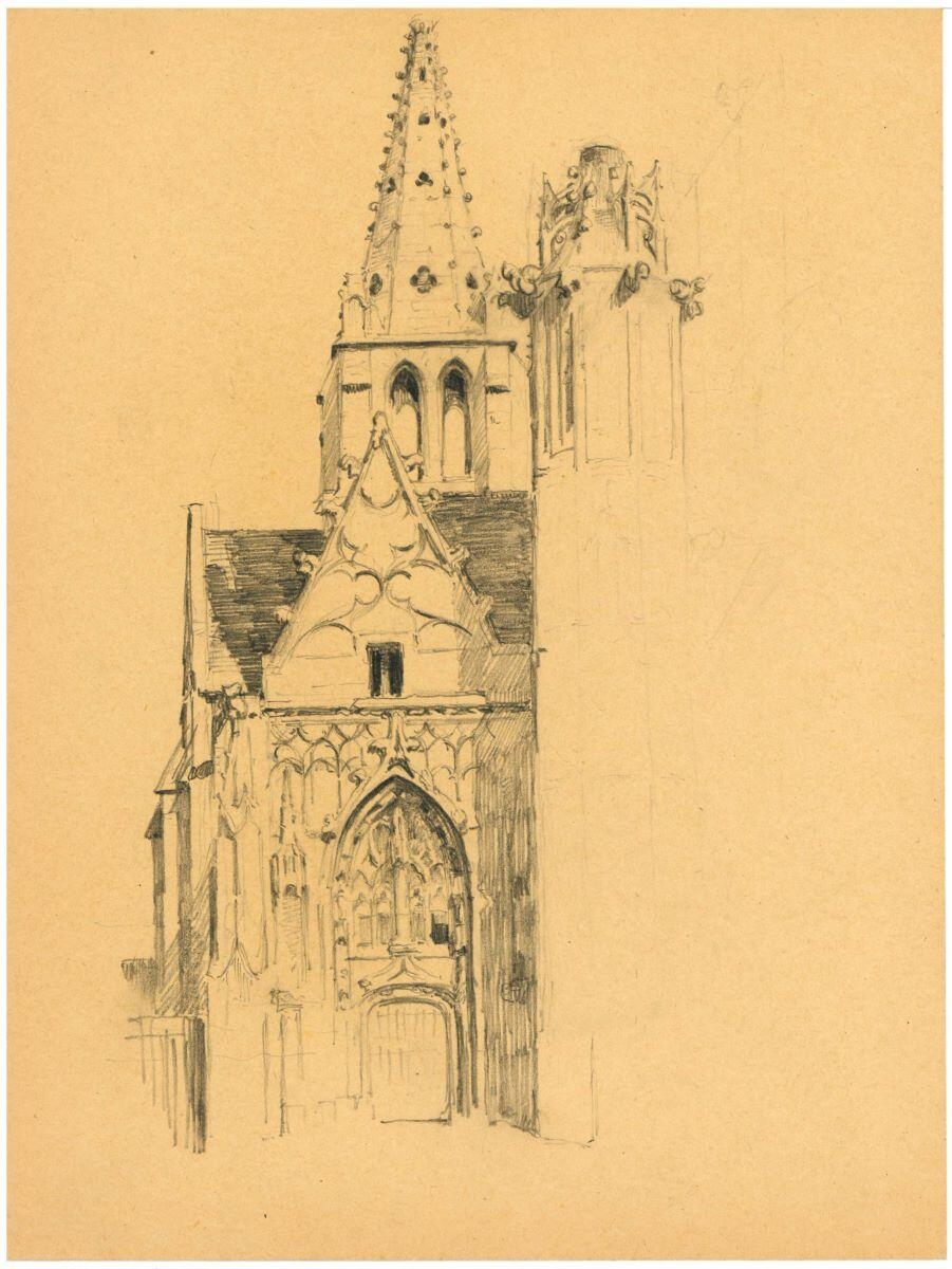 Eglise Saint-Pierre à Senlis (Oise)