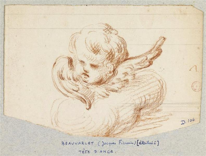 Tête d'ange ; tête de chérubin
