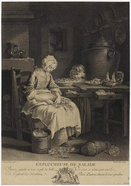 L'éplucheuse de salade