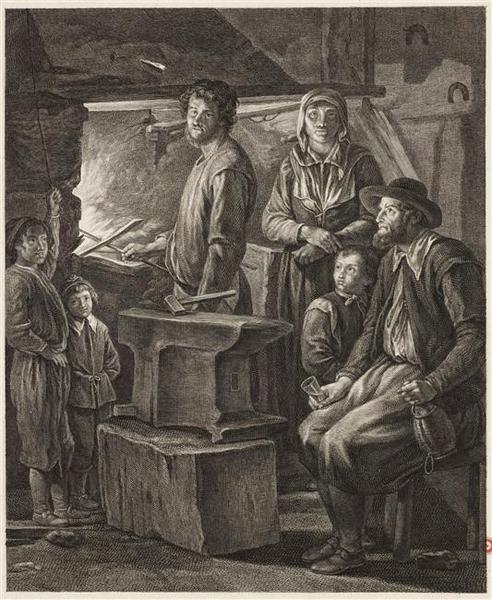 La famille du forgeron