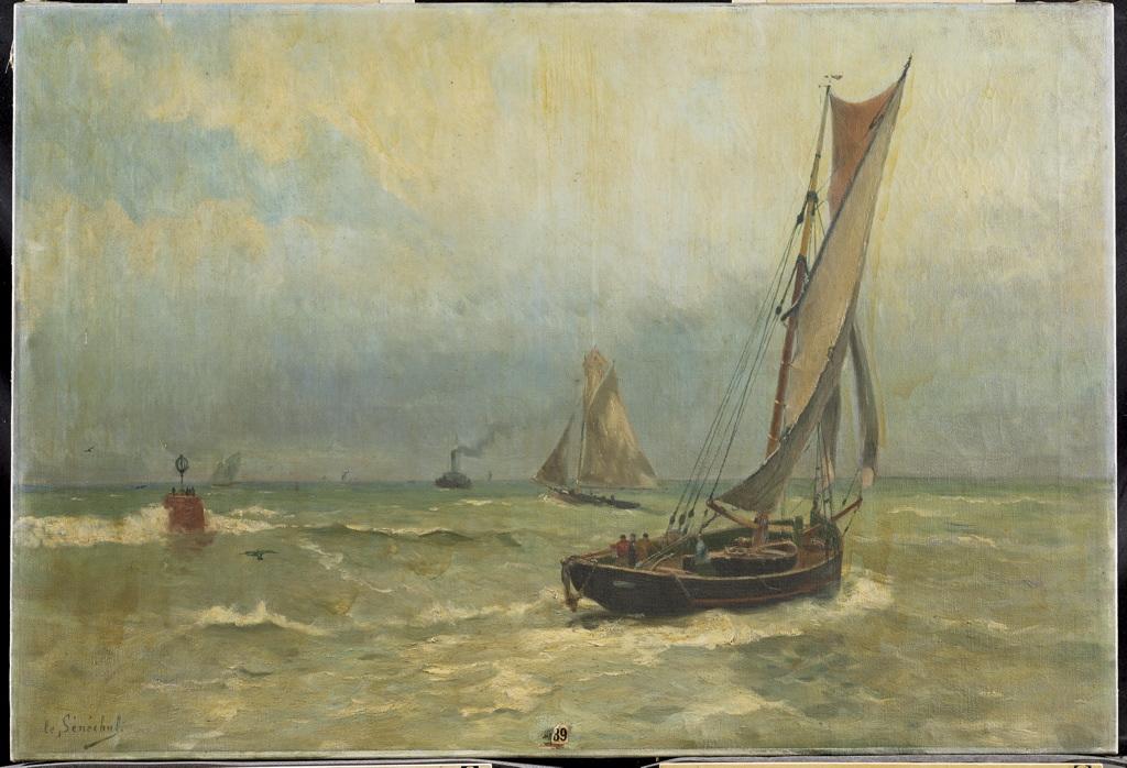 Barque de pêche tréportaise