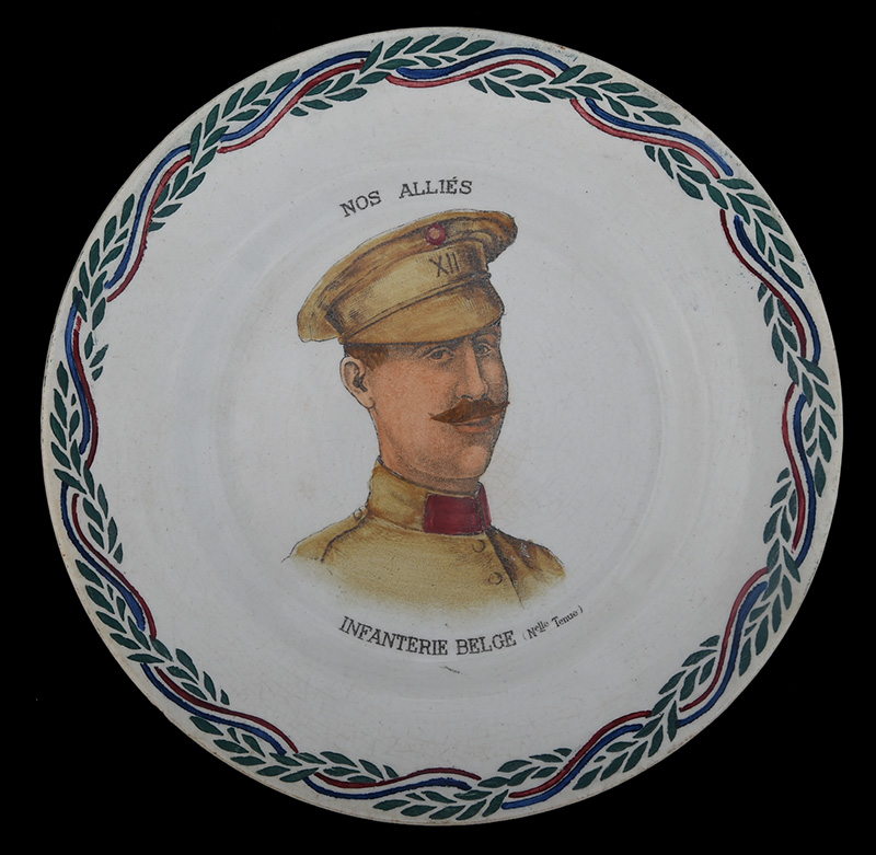 Nos alliés. Infanterie belge (nouvelle tenue).