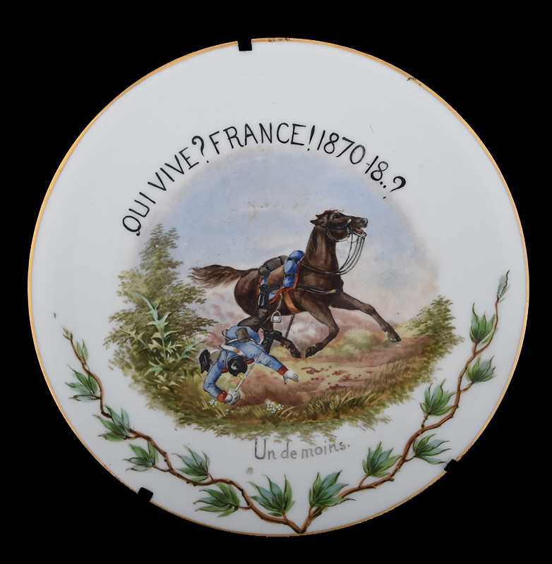 Qui vive ? France ! 1870-18 .. ? Un de moins.