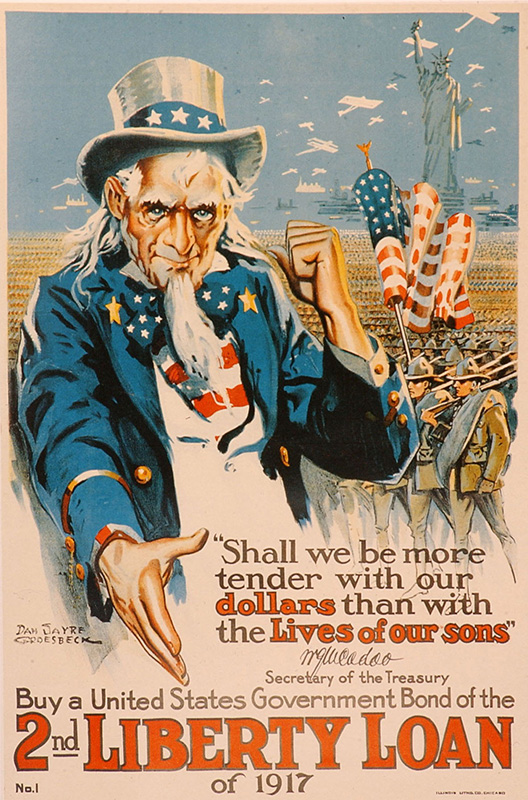 Buy a United States Government Bond of the 2nd liberty loan of 1917