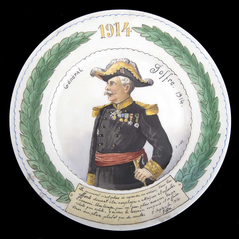 1914. général Joffre. 1914. le moment n'est plus de regarder en arrière tous les efforts doivent être employés...
