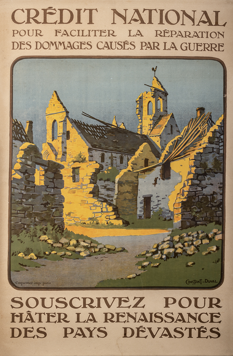 Crédit national pour faciliter la réparation des dommages causés par la guerre.