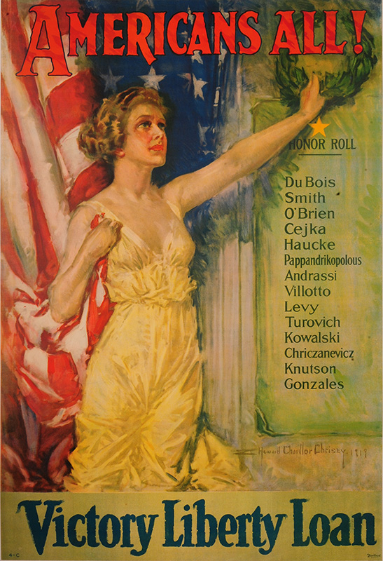 Americans All ! Victory Liberty Loan
