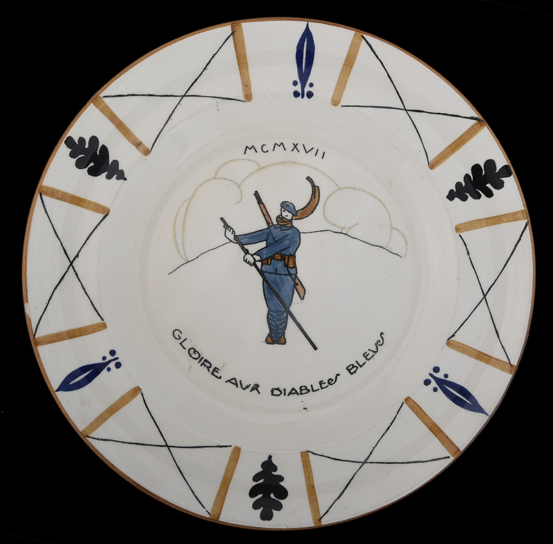 MCMXVII. Gloire aux diables bleus.