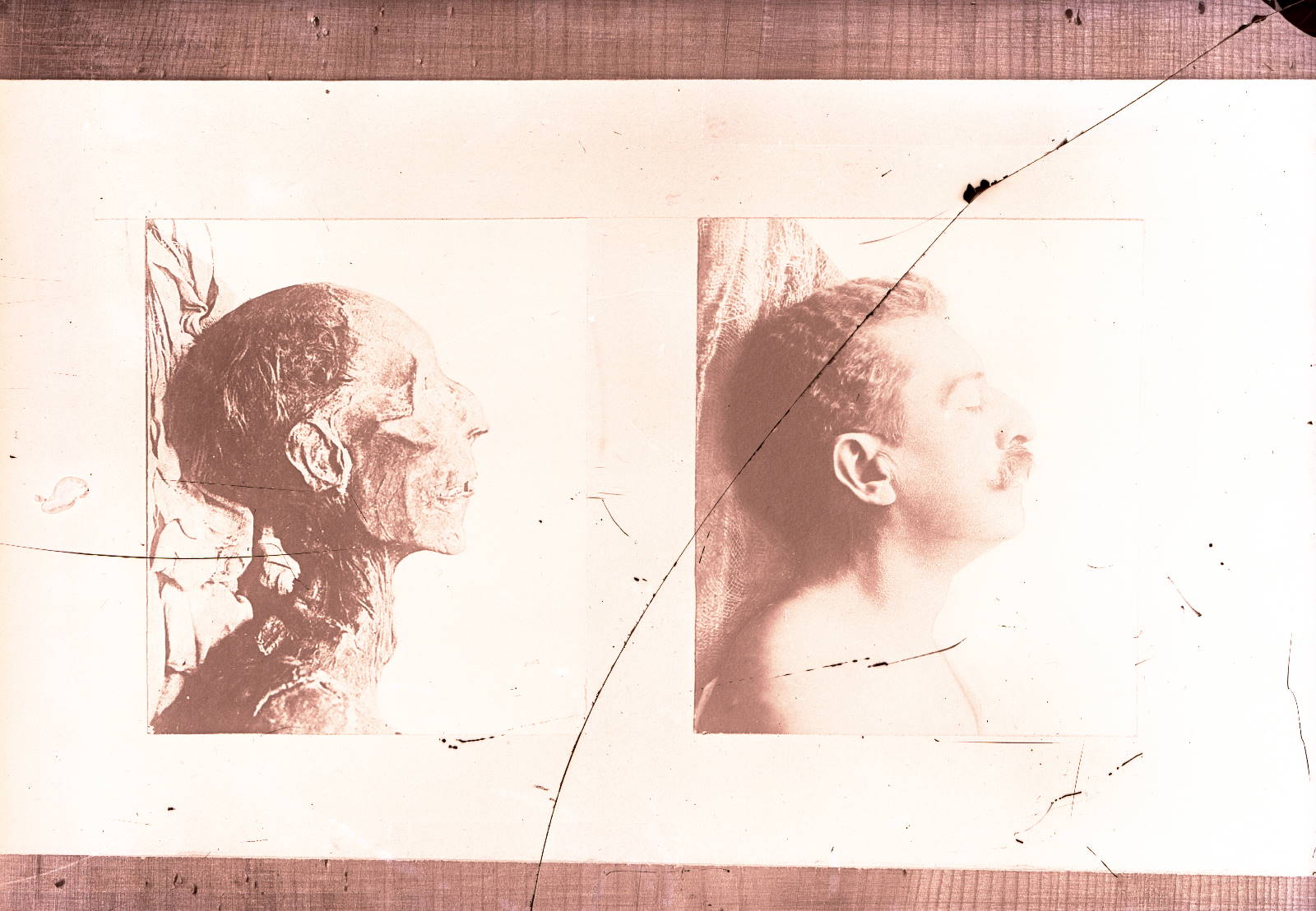 Double portrait de Pierre Loti et Ramsès II (titre factice)