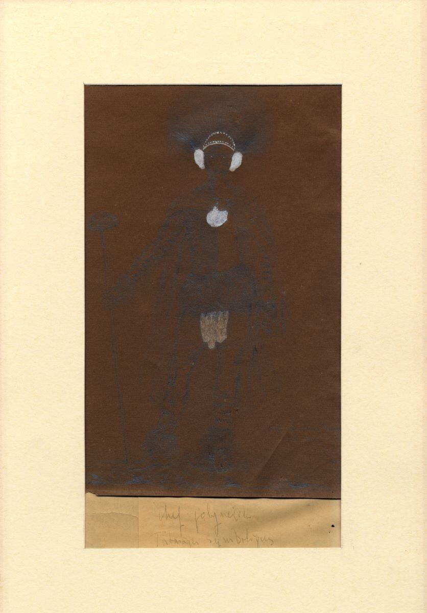 Koki de la vallée des Happas (Nuku-hiva).  Chef polynésien Tatouages symboliques