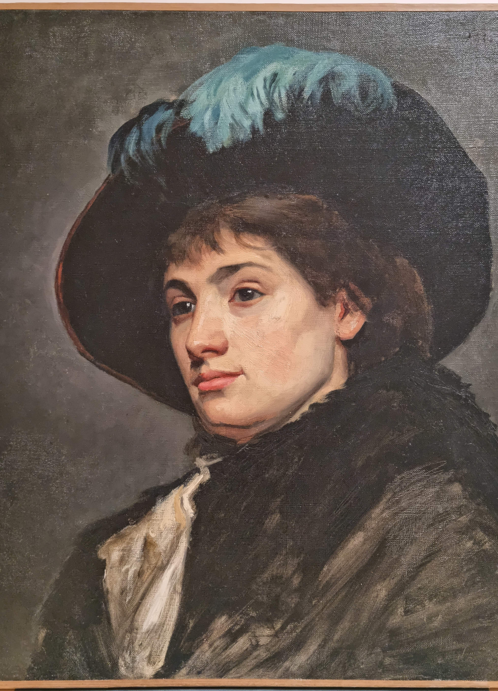 Tête de jeune femme – (étude)