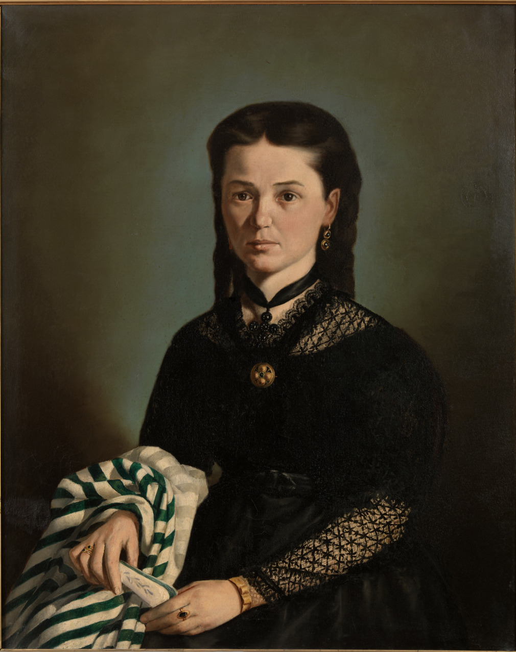 Portrait de Fanny Contencin, soeur de l'artiste