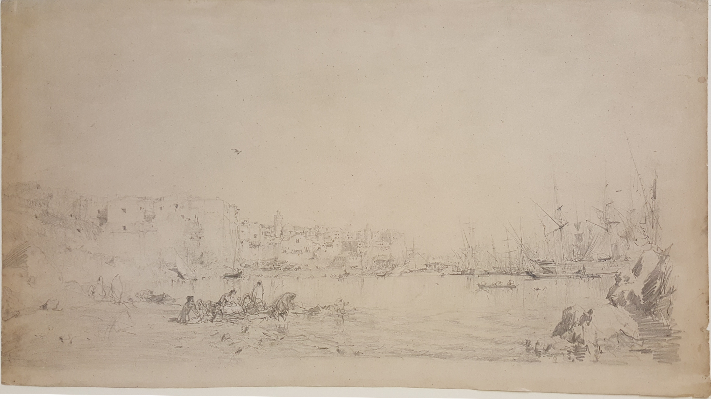 Alger, vue de la ville et du port