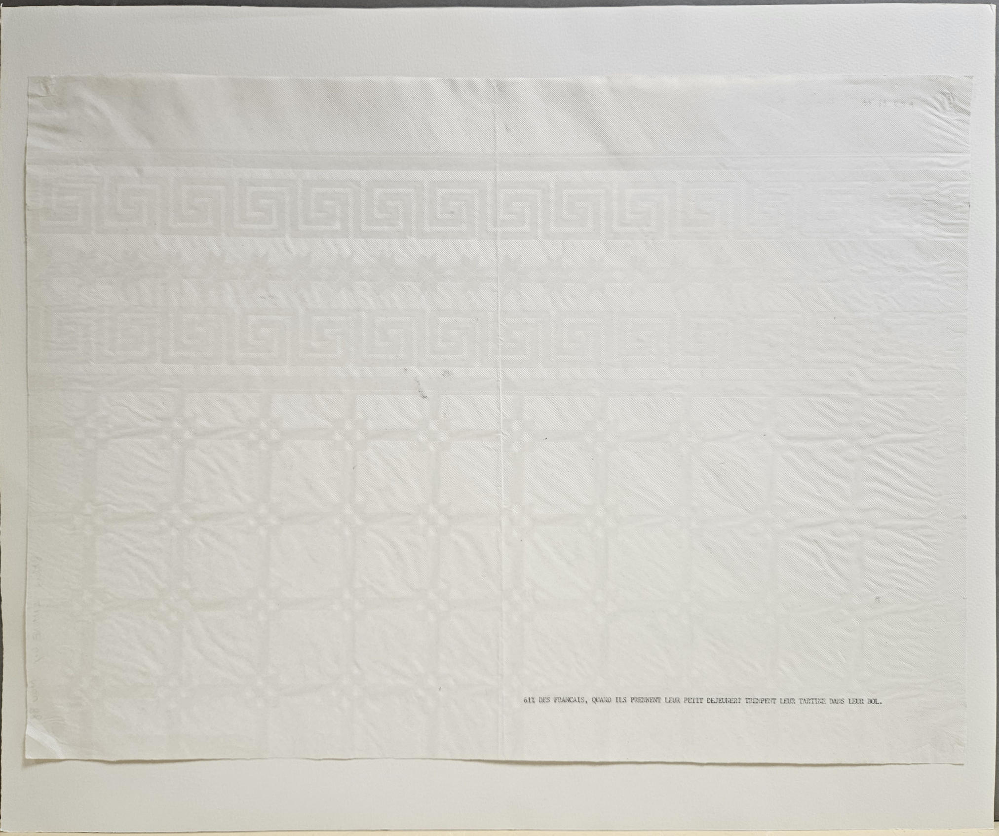 "61% des français, quand ils prennent leur petit déjeuner..."