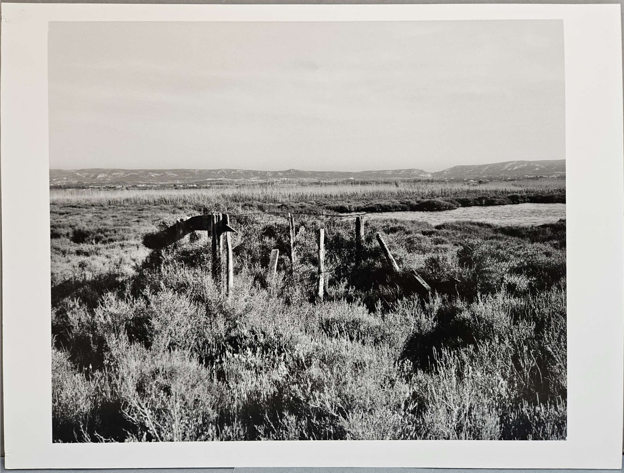 Mai 1995 Marignane début du Jaï et de l'étang de Bolmon ancienne saline