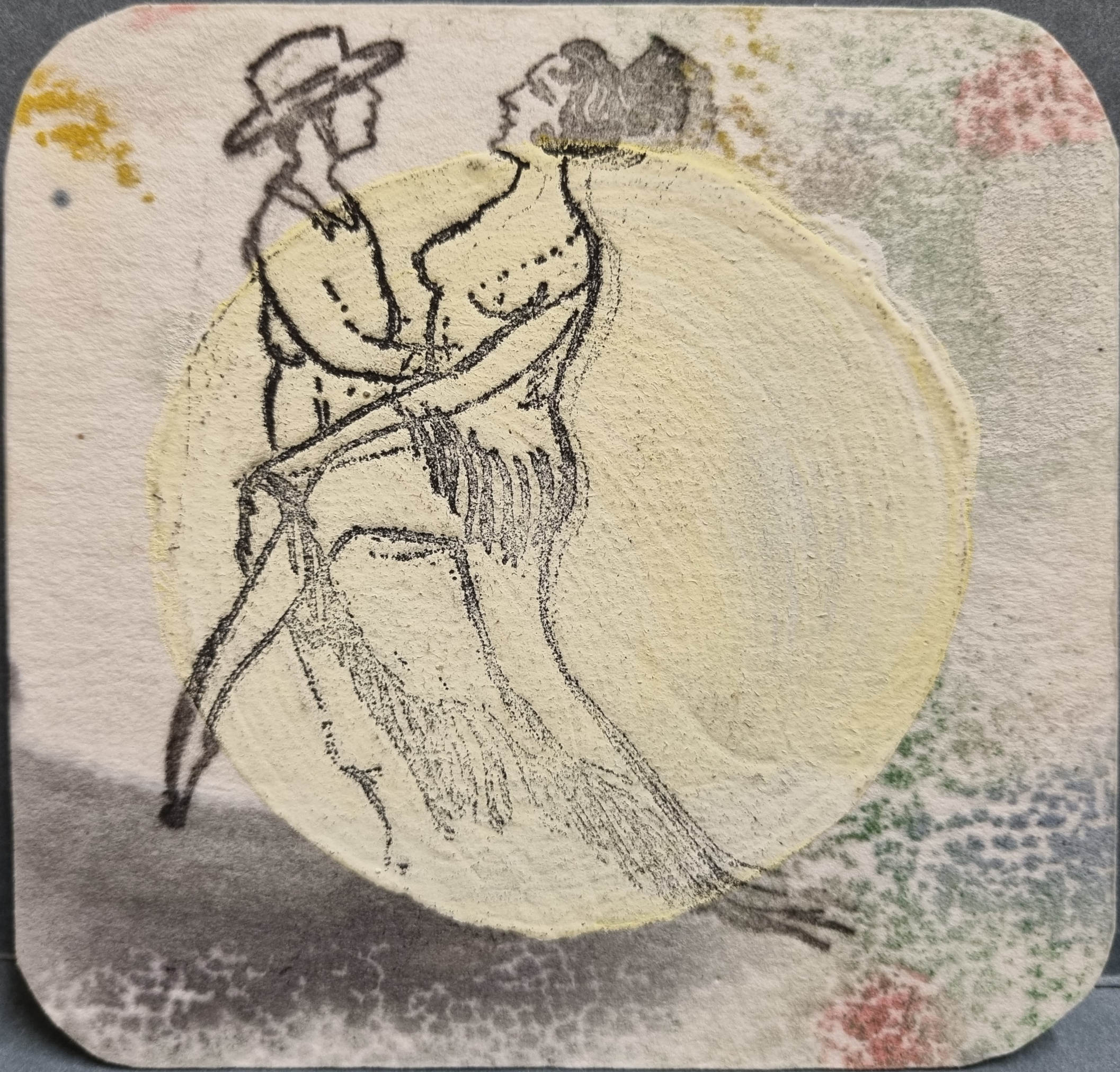 Sous-verre en carton