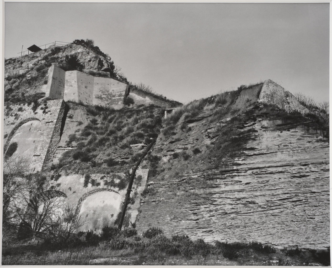 27 janvier 1996 fin de journée. Ancienne poudrerie de St. Chamas