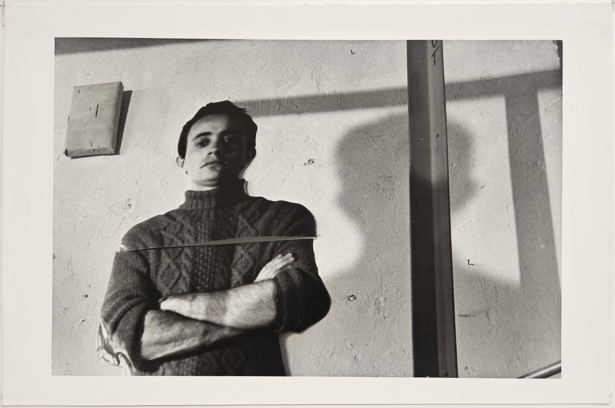 Portrait de Yannick Gonzalez dans son atelier