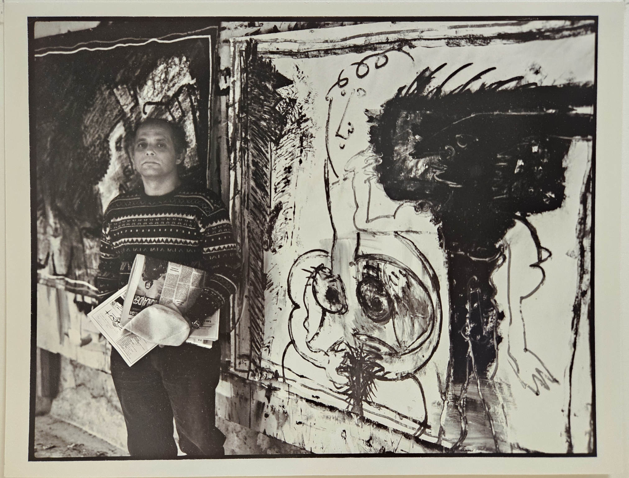 A. Barrio (Brésil), peintre, Aix-en-Provence