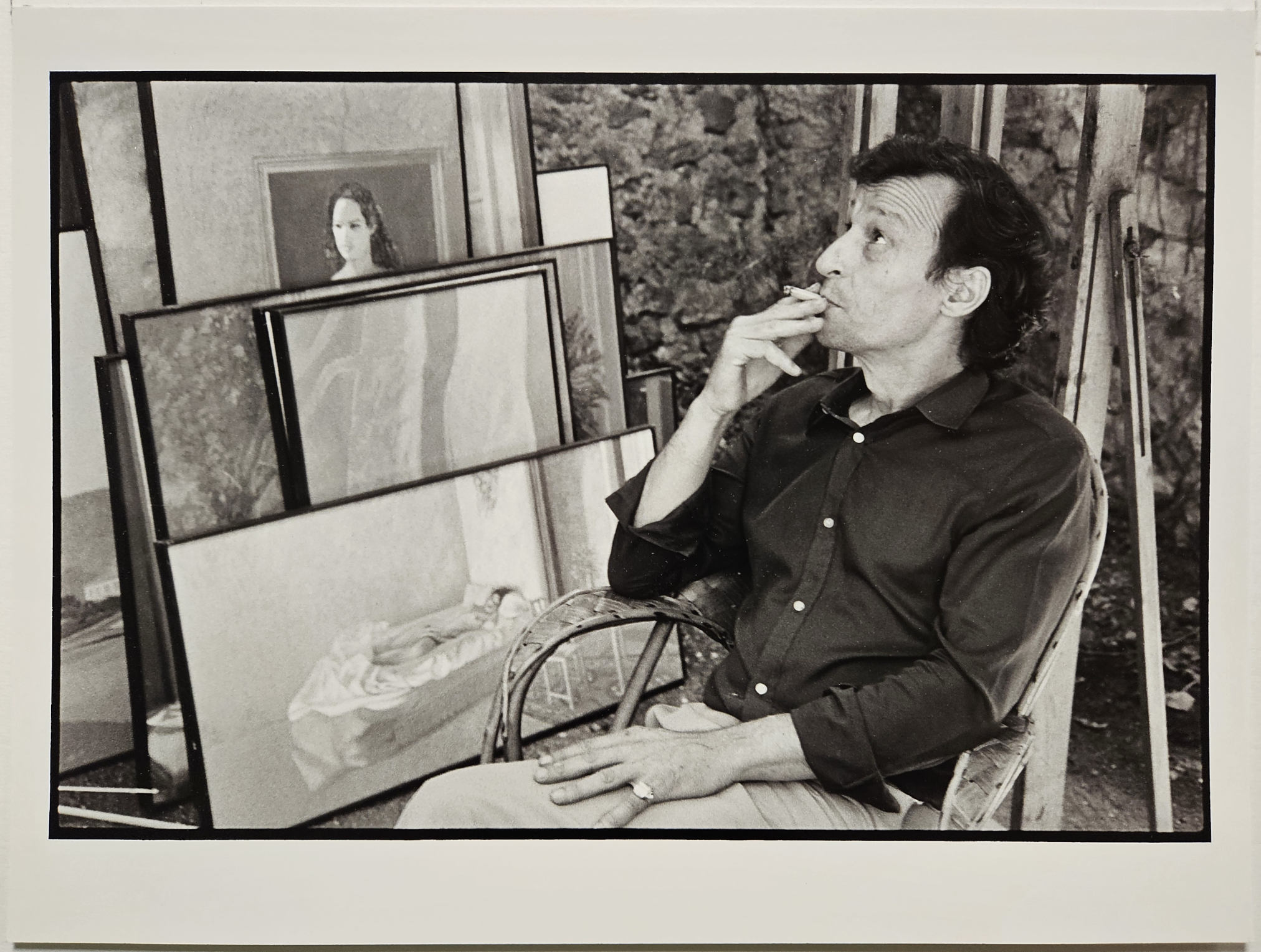 Jean Claude Besson-Girard, peintre, Lourmarin