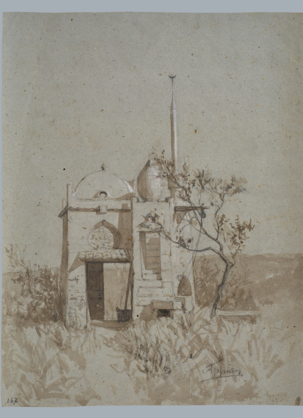 La mosquée Ziem à Martigues