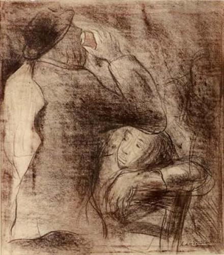 Le buveur et l'enfant (Marcherez)