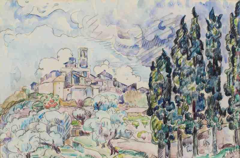 Paysage, St-Paul de Vence