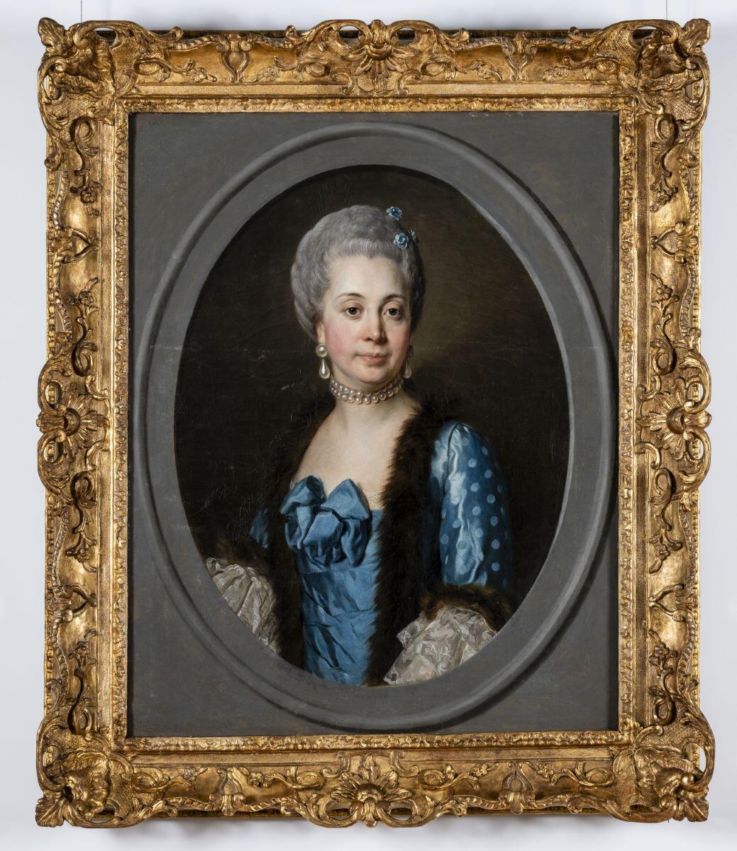 Portrait d'Elisabeth-Charlotte de Florans, épouse de Joseph-Xavier-Nicolas de Vérot de Cavet