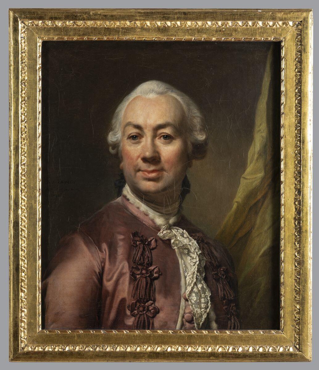 Joseph Siffred Duplessis par lui-même ; autoportrait de Joseph Siffred Duplessis