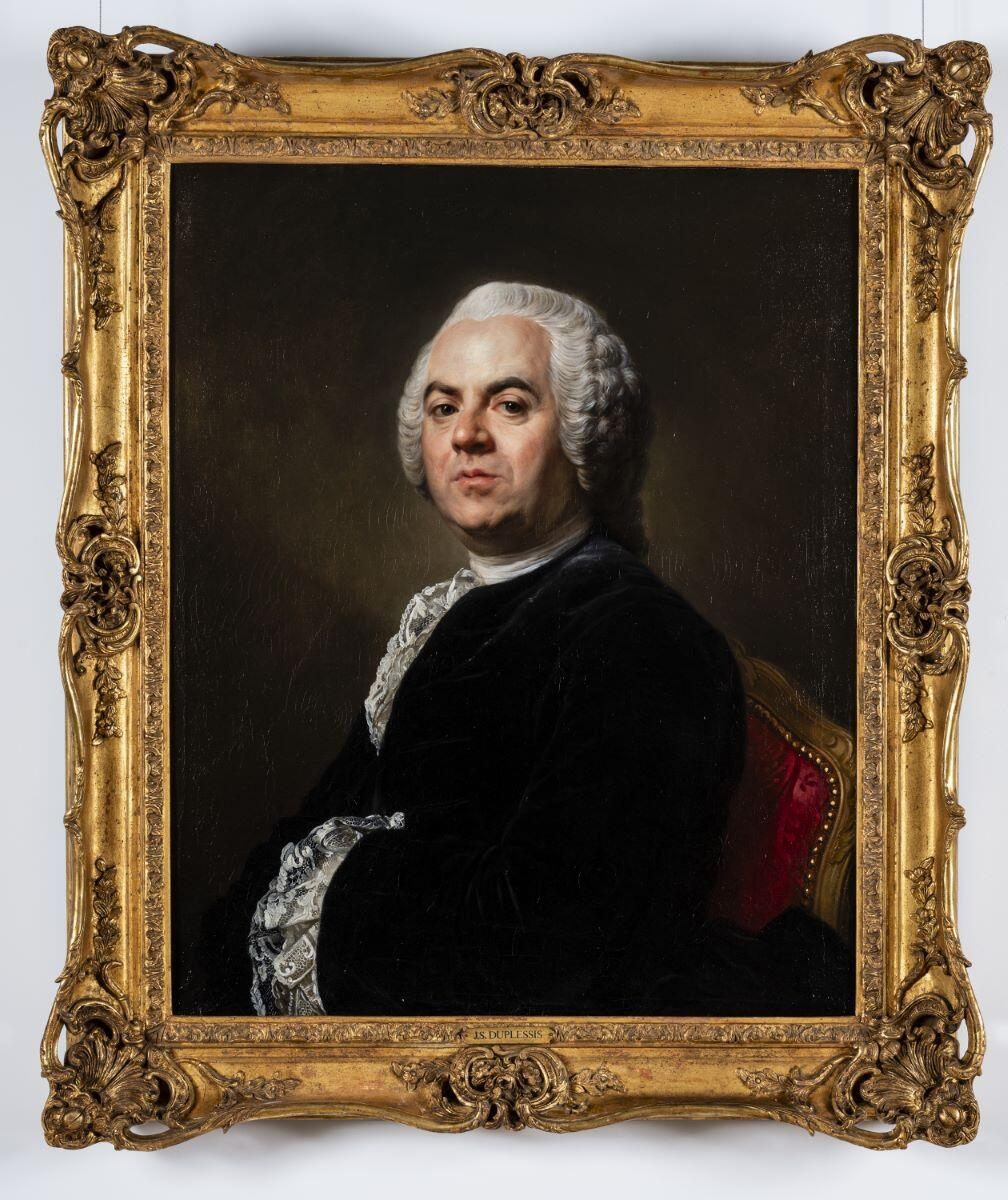 Portrait d'homme en noir ; Portrait présumé d'Antoine Louis