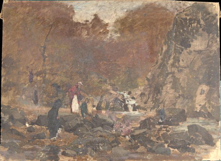 Au bord du ruisseau