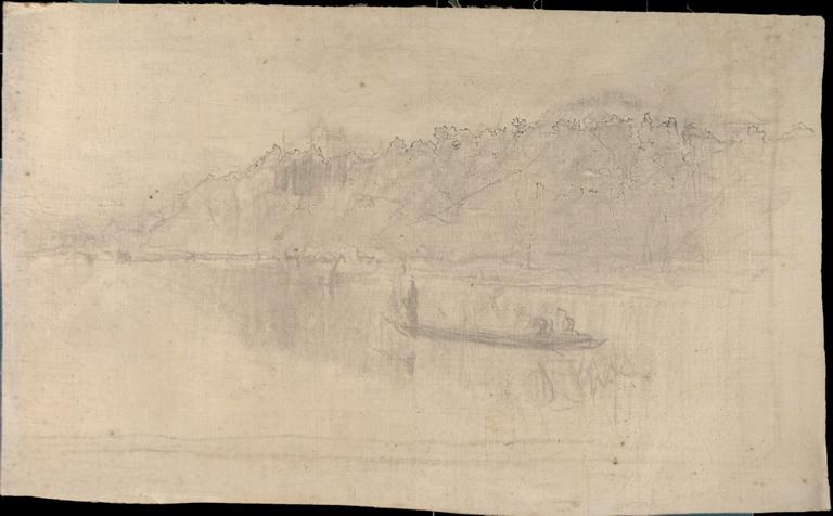 Barque sur une étendue d'eau