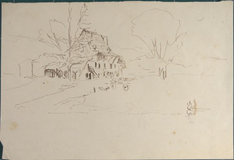 Auberge de la Croix-Blanche à Châteauneuf-sur-Sornin