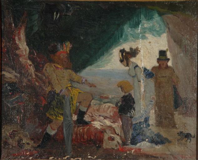 Astyanax accompagné d'un serviteur